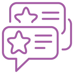 Feedback_Positive-Comments_Light-Purple