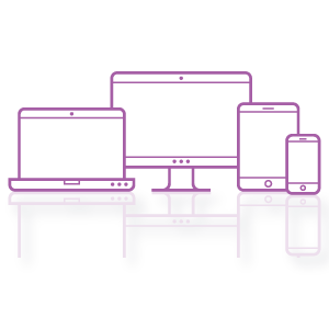 Responsive-Design_Multi-Platform-Usage_Light-Purple