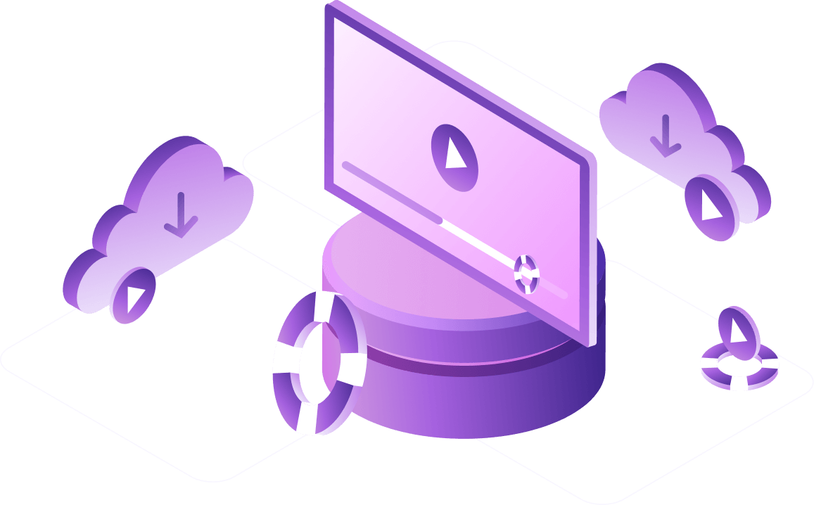 VOD-graphic work from home technology